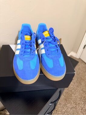 adidas Barreda Decoder Aquamarine White Ray Blue & White with Gum Sole